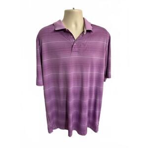 CUTTER AND BUCK MENS‎ GOLF POLO SIZE XXL PURPLE